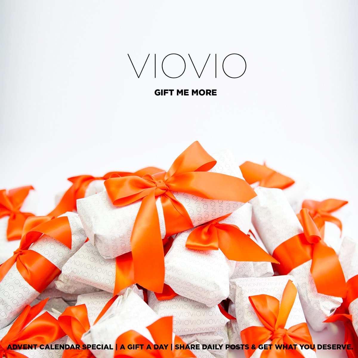 VIOVIOfficial's tweet photo. GIFT ME MORE: VIOVIO ADVENT CALENDAR SPECIAL. SHARE DAILY  POSTS on fb &amp; WIN(G) IT !! https://t.co/V2S1MVEWtf