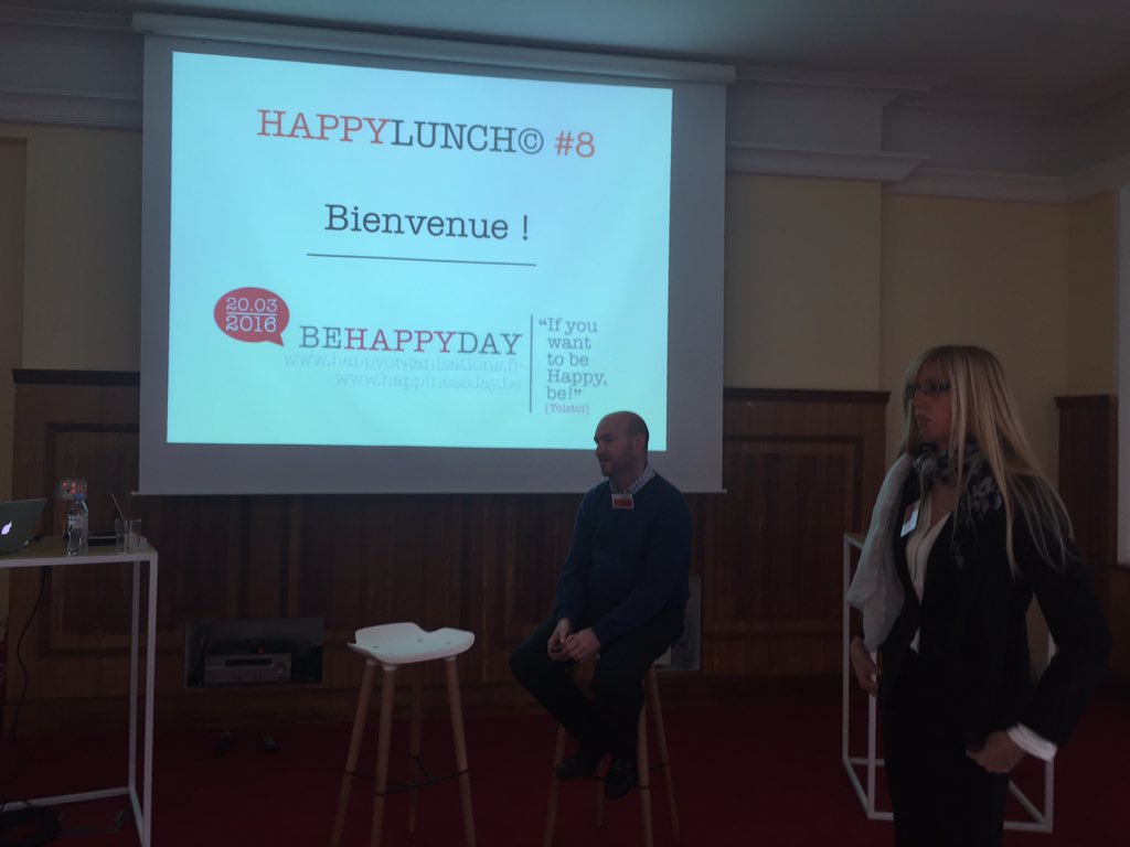 Happy_Laurence's tweet photo. 1er HappyLunch en France. C'est à Lille que ca se passe #HLxLille1 Bonheur au travail, réalité ou utopie ? @jperhard https://t.co/83bUPiIuSF