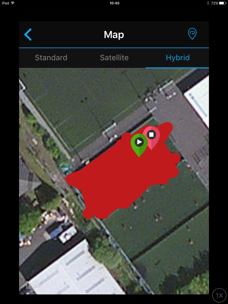 rod1877's tweet photo. My heat map from 5s last night 😂 #boxtobox #goodengine https://t.co/beO9WZmQ1B