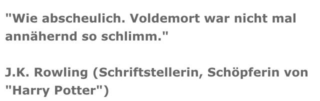 GermanRiser's tweet image. J.K. Rowling über Donald Trump! 😂😄 Pures Gold!