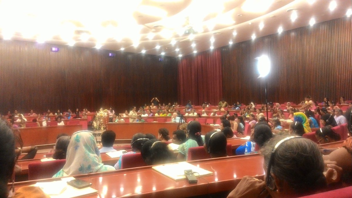 Is at <a href="/viluthuSL/">Viluthu</a> #whhsl talking about how to empower women headed households. #shanthislegacy