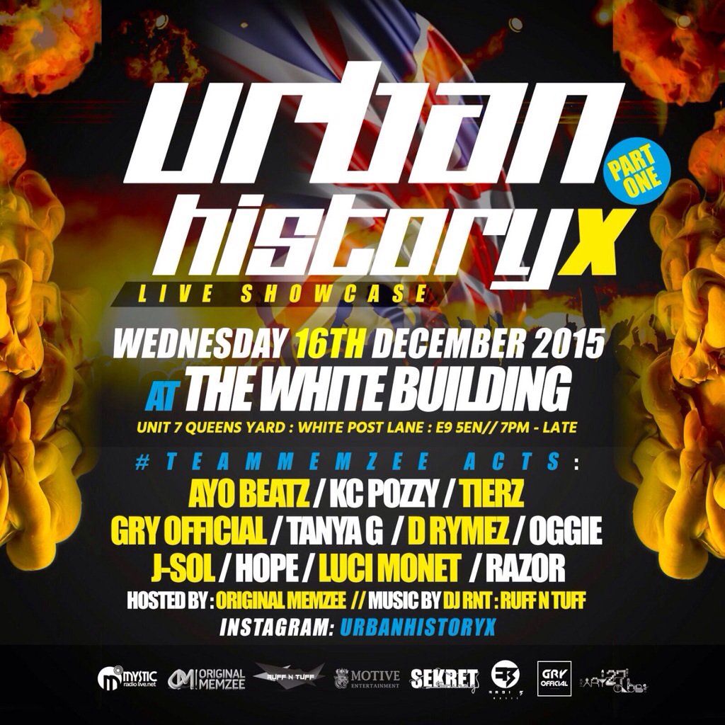 LiveAndDirectTw's tweet image. PEOPLE 5 DAYS TO GOOOOOO #Urbanhistoryx UK Showcase &amp;gt;&amp;gt;