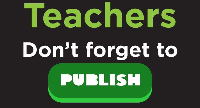 BuzzBurman's tweet image. Teachers don't forget to PUBLISH writing in your @nightzookeeper Toolkit #HelpSpreadTheWord