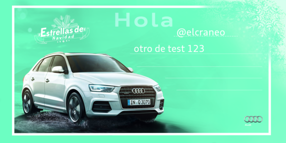 elcraneo's tweet photo. #EstrellasAudi @elcraneo https://t.co/beLWtAbGnt
