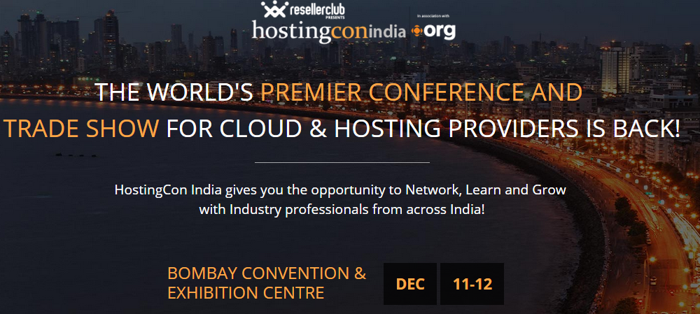 HiTechAgenda's tweet photo. The HostingCon India Conference, December 11-12, India. Learn more: https://t.co/bcPqfMgW2E @RCHostingCon #RCHCIndia https://t.co/7vOV1i7P4j