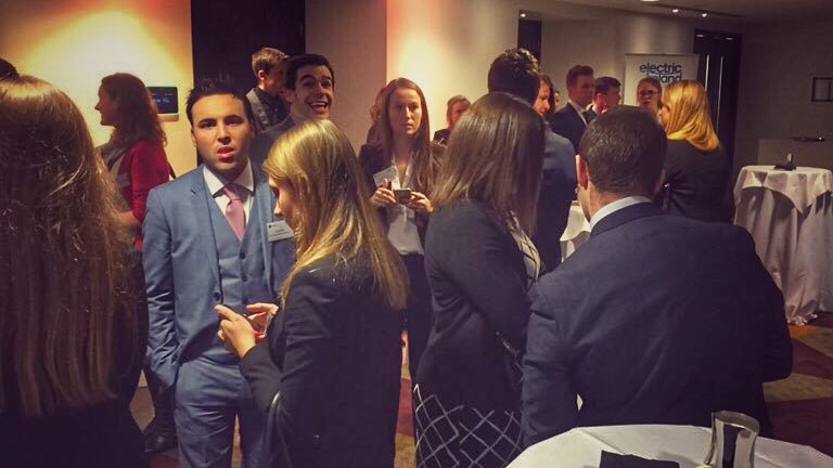 ElectricIreland's tweet photo. Guests beginning to arrive for the latest Business Breakfast w/ special guest speaker @mcginleygolf #OnParWithPaul https://t.co/etGFvFYC03