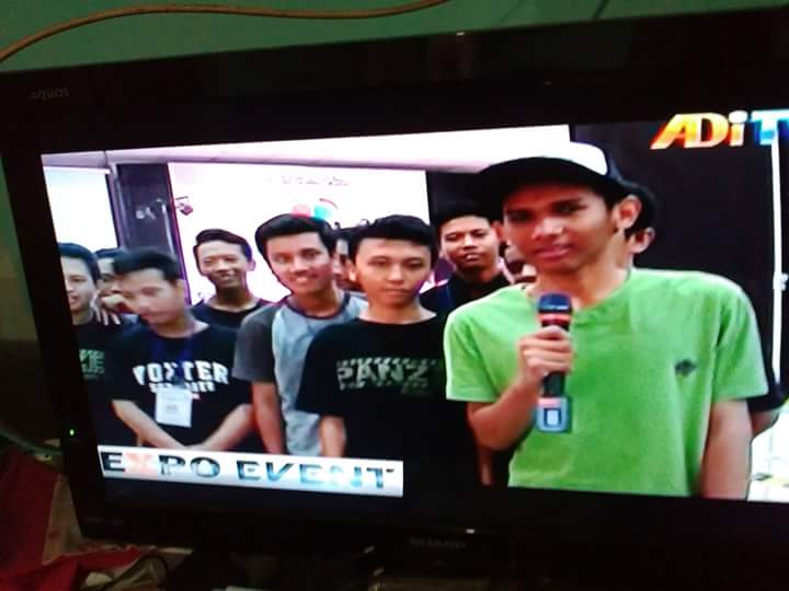 Ciee mas danu masuk tv :v #mecbot2015 #panzerrobotics