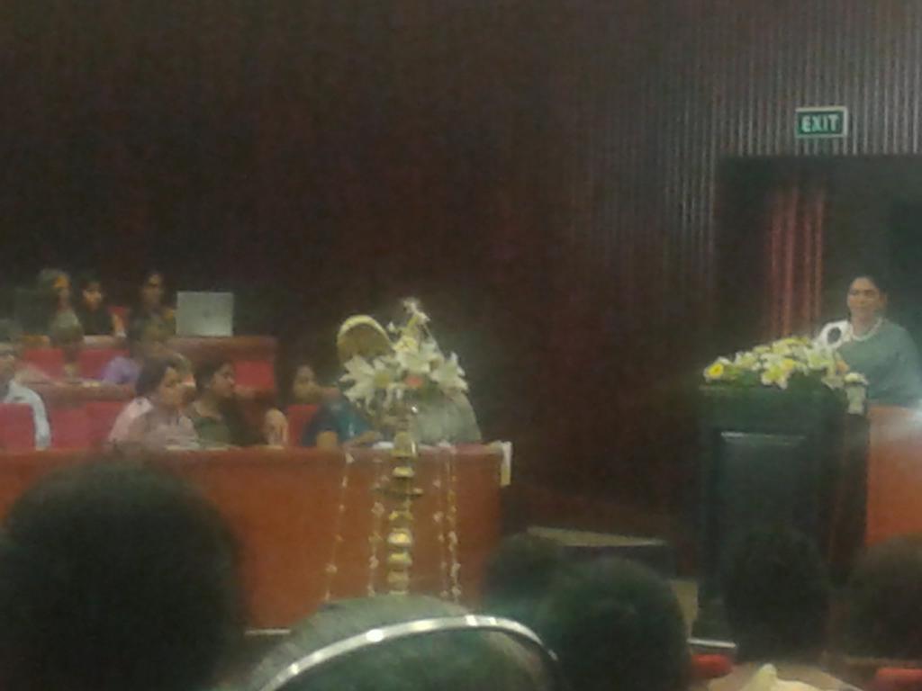 Former MP <a href="/Rosy_Senanayake/">Rosy Senanayake</a> '39k+ reported #VAW cases in #lka during last 4 yrs. I proposed one stop crisis centres'