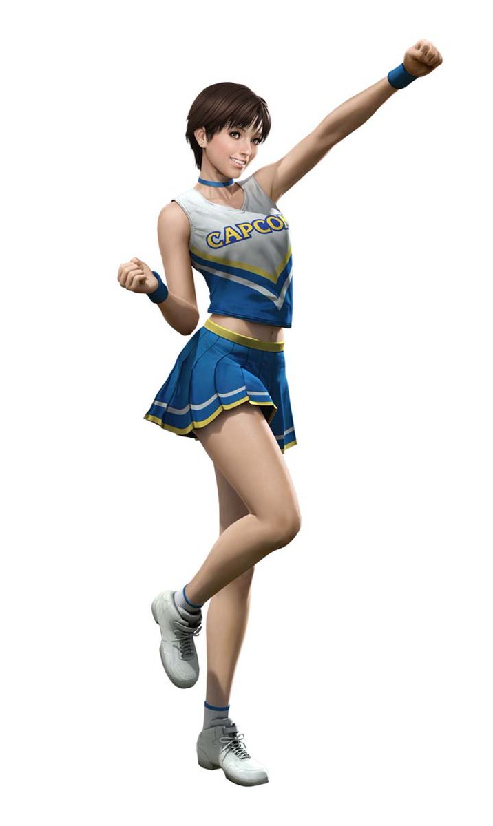 バイオハザード　レベッカ　コースター　CAPCOM バイオ0HD エクストラコス】チアリーダー姿のレベッカは「バイオ