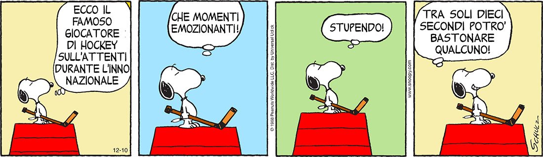 La Striscia A Fumetti Con Snoopy E Linus