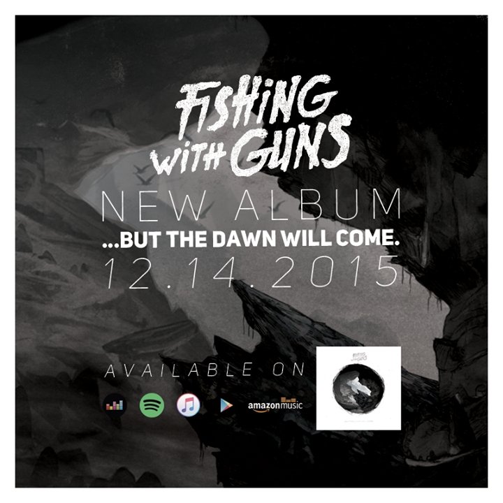 Boom!!!! New album release 12/14/2015. Be ready! #fishingwithguns #newalbum