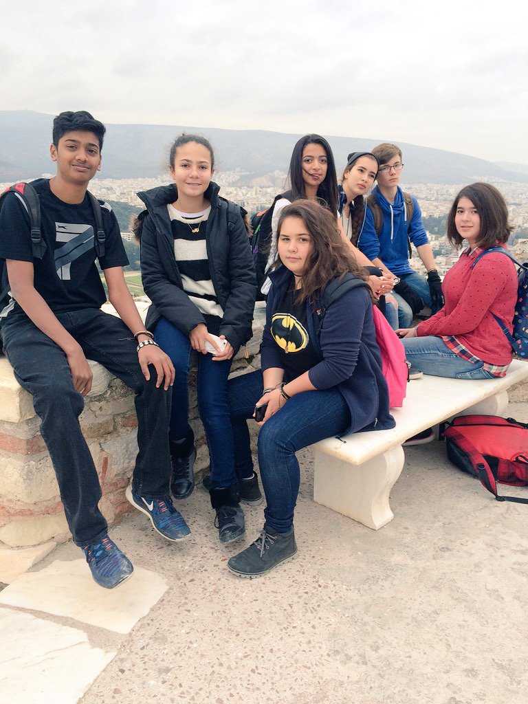Mandi_Explores's tweet photo. Exploring the Acropolis with these awesome kids! #rvismun #RVISionaries @rvis_bh https://t.co/Sw4jBV2Wy6