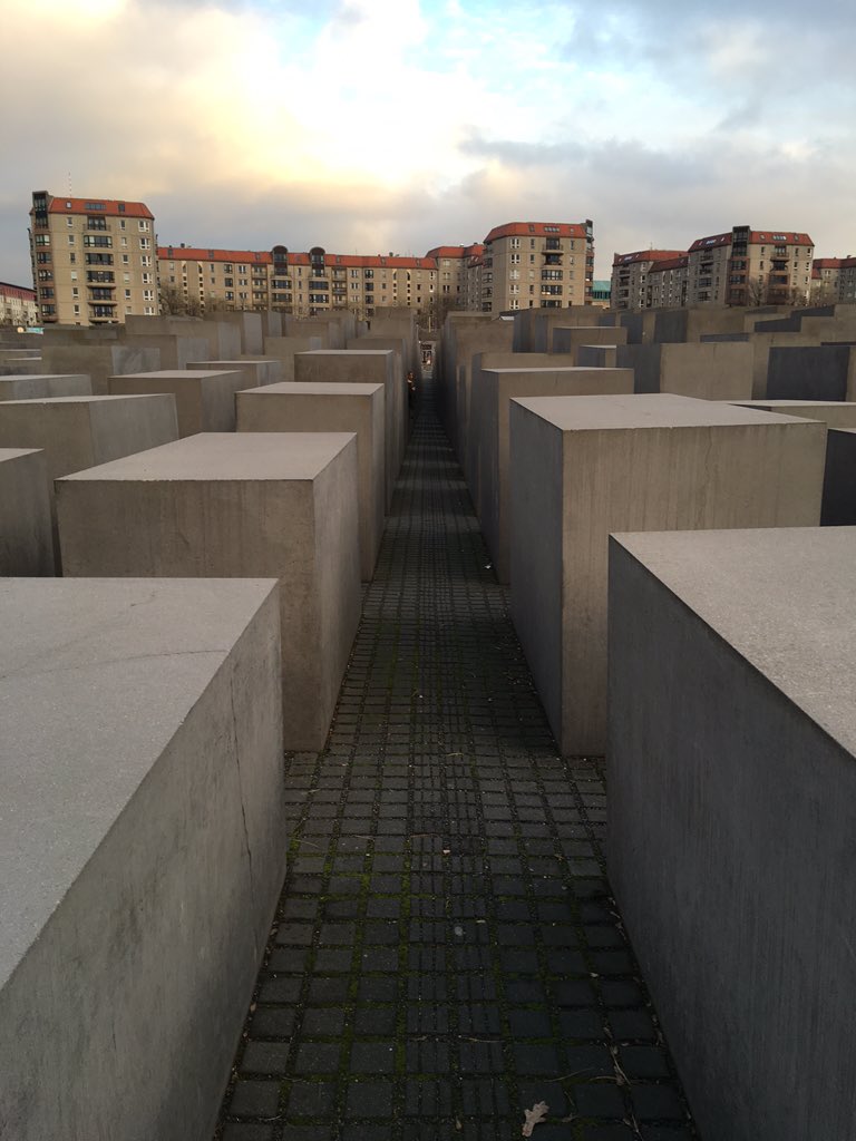 DrKotobuki's tweet photo. I'm not sure of the name of this one, but it's a Jewish memorial, Berlin #AdventuresInGermany https://t.co/383gfcHqH6