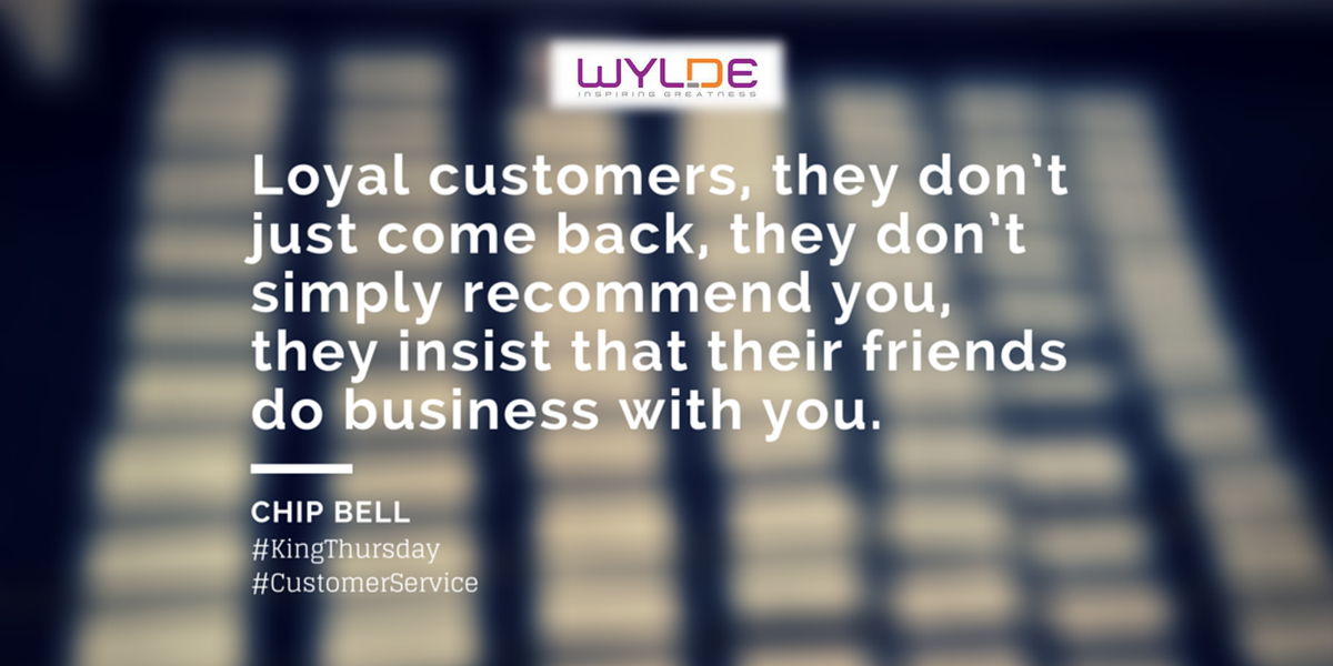 WyldeInt's tweet photo. #CustomerService
#ChipBell https://t.co/qHliMRE0G4