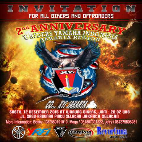 Invitation 2nd Anniv (12 Des 2015) XYI-JakartaRegion <a href="/XYIJakarta/">XYI Jakarta Regional</a> <a href="/XYINasional/">XYI Official</a> @YRFIndonesia <a href="/XYI_CILEGON/">XYI CILEGON REGION</a> <a href="/XyiBogor/">XYI_BOGOR</a>