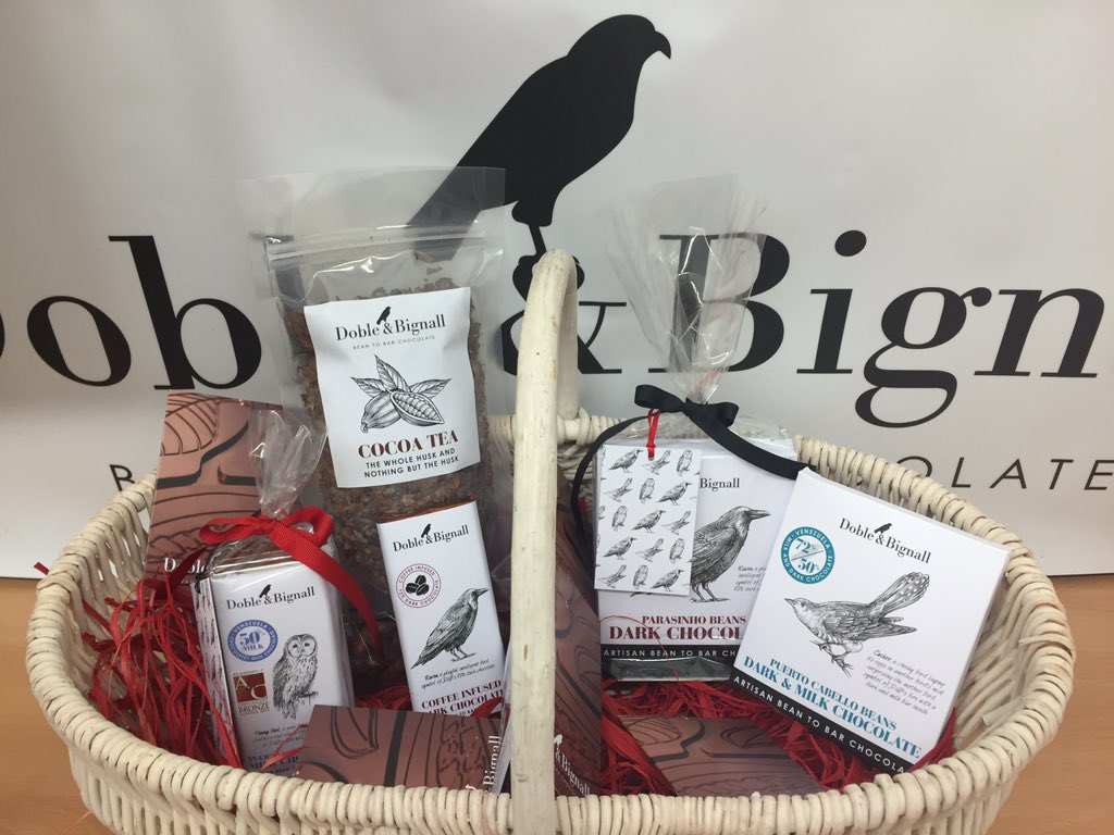 DobleBignall's tweet photo. #christmas #chocolate flying in to @Hay_Deli @ChocTradingCo &amp; The New Deli. Enjoy! https://t.co/h963cPVoW6