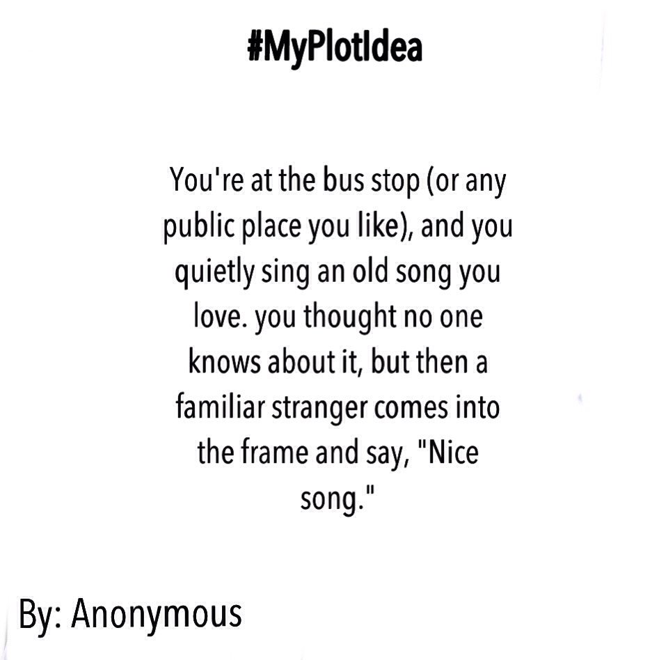 yourplot's tweet image. #MyPlotIdea