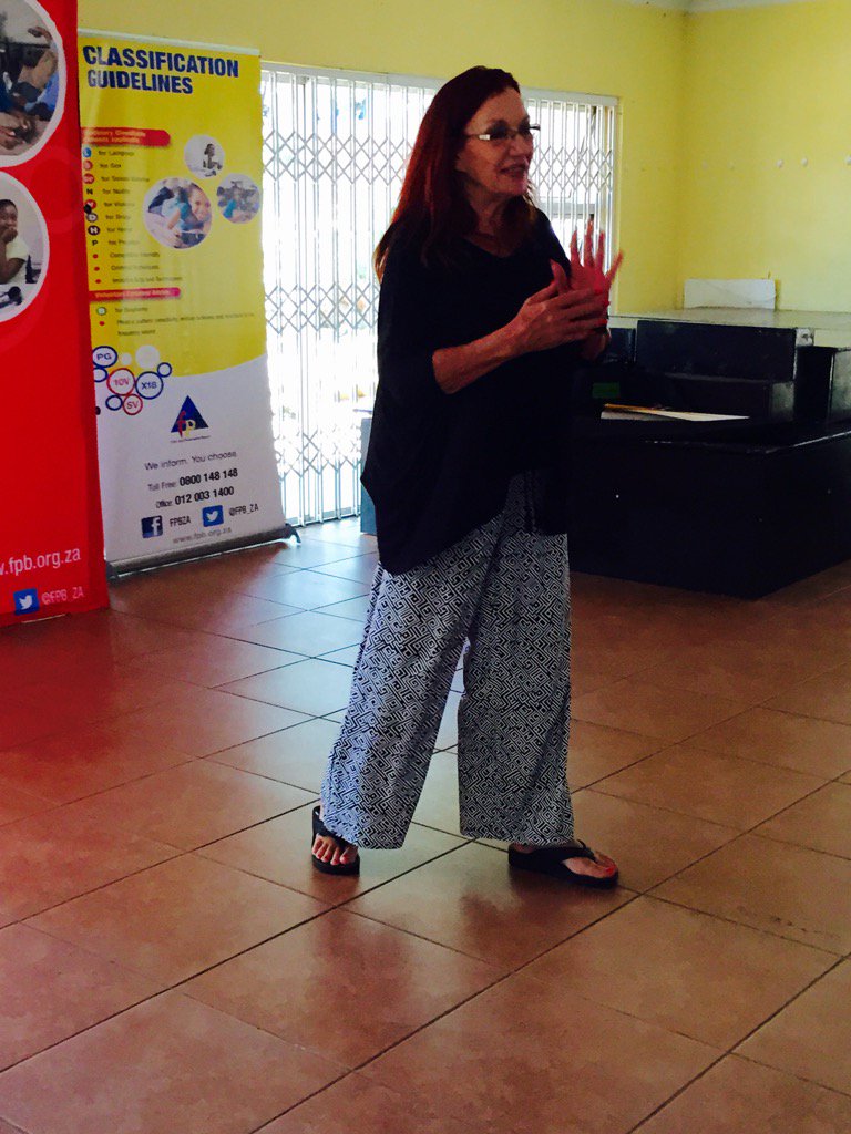 FPB_ZA's tweet photo. #GailJohnson of @nkosishaven shares the importance of community support for the haven #CountMeIn #TogetherWeCan https://t.co/LY0rZqGb7d