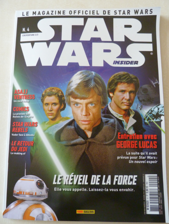 MaitreZaza's tweet photo. J'ai ma 1er couverture de @InsiderFr  , je pars à la recherche de la 2eme #StarWars #Insider https://t.co/EKVcLOvqjY