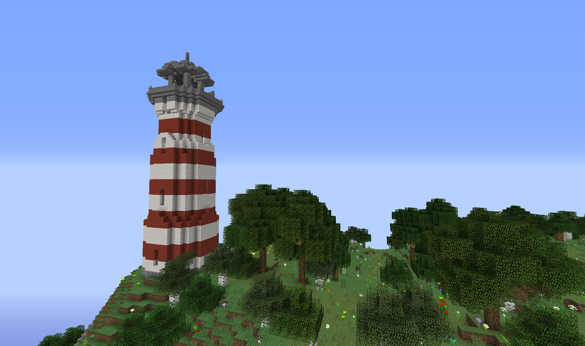 Marc_IRL's tweet photo. Flower Island has something for everyone: a lighthouse, an arena, cliffside homes... and now it's on Realms! https://t.co/kcqfZcrLSW