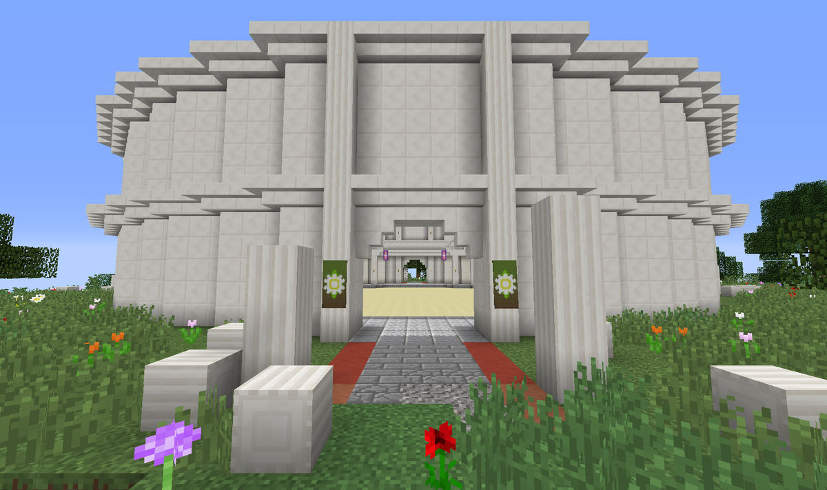 Marc_IRL's tweet photo. Flower Island has something for everyone: a lighthouse, an arena, cliffside homes... and now it's on Realms! https://t.co/kcqfZcrLSW