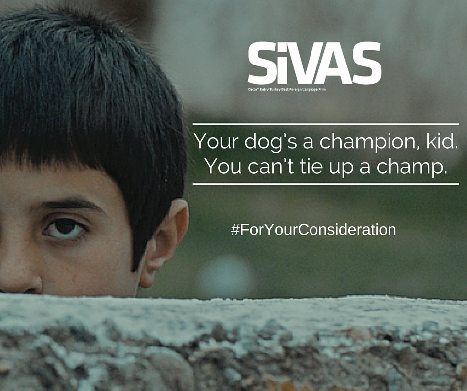 #SivasFilm is Turkey's Official Entry in 2016 Academy Awards Best Foreign Language Film. #Oscars2016