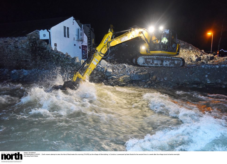 northnews's tweet image. Flash floods hit Glenridding for the second time after beck bursts its banks overnight - pics by @PaulKingstonNNP