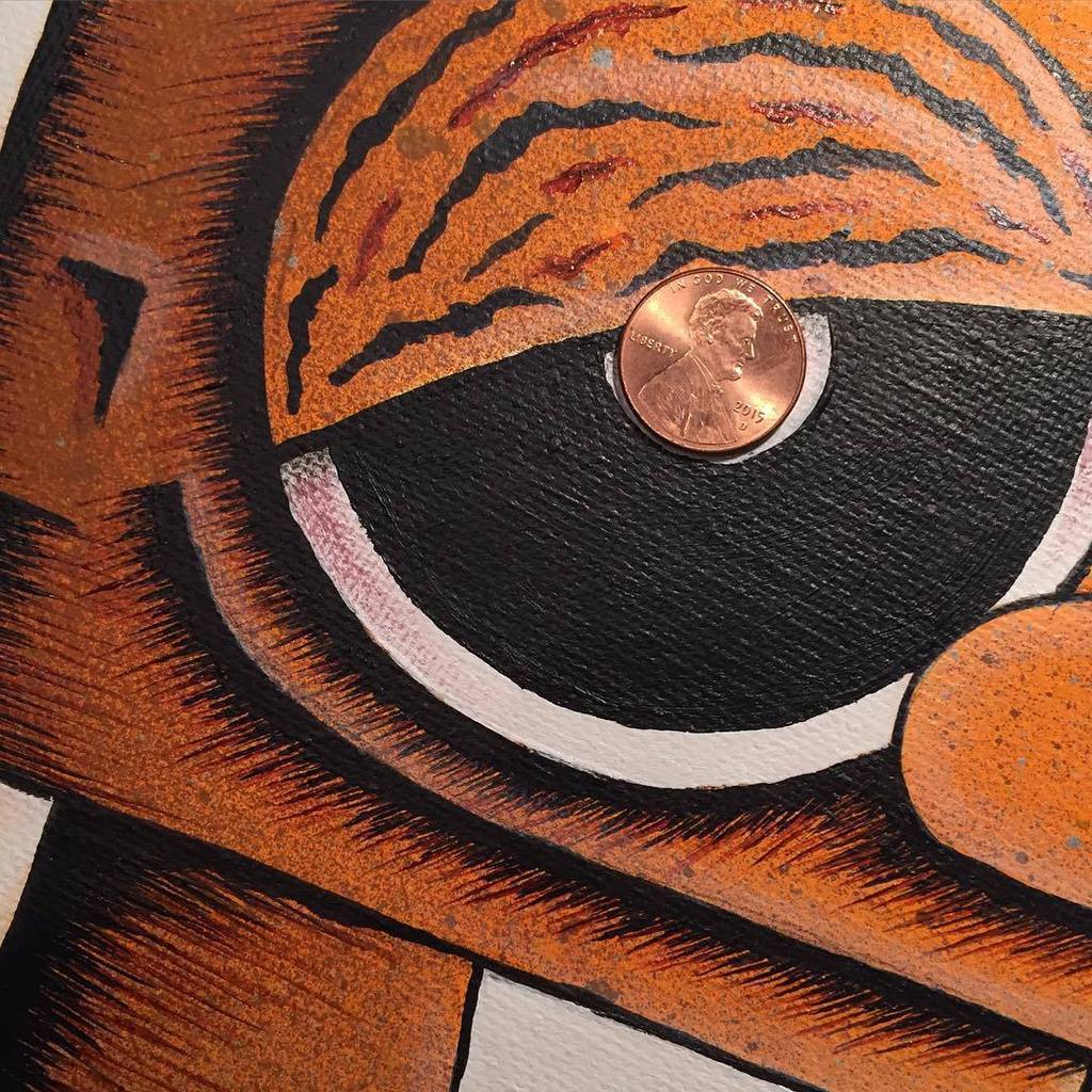 Otherbots's tweet image. 🔬 fun little guy #happyrobots #mixedmedia #acrylic #aerosol #allbrush #canvas #happy #robot by happyrobots