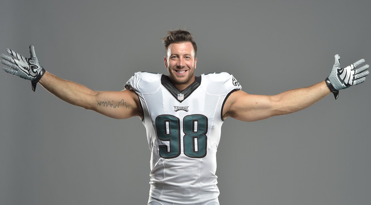 Eagles's tweet image. A wingspan big enough to hug the world he wants to make better. #BarwinWPMOYCHALLENGE #BarwinWPMOYCHALLENGE