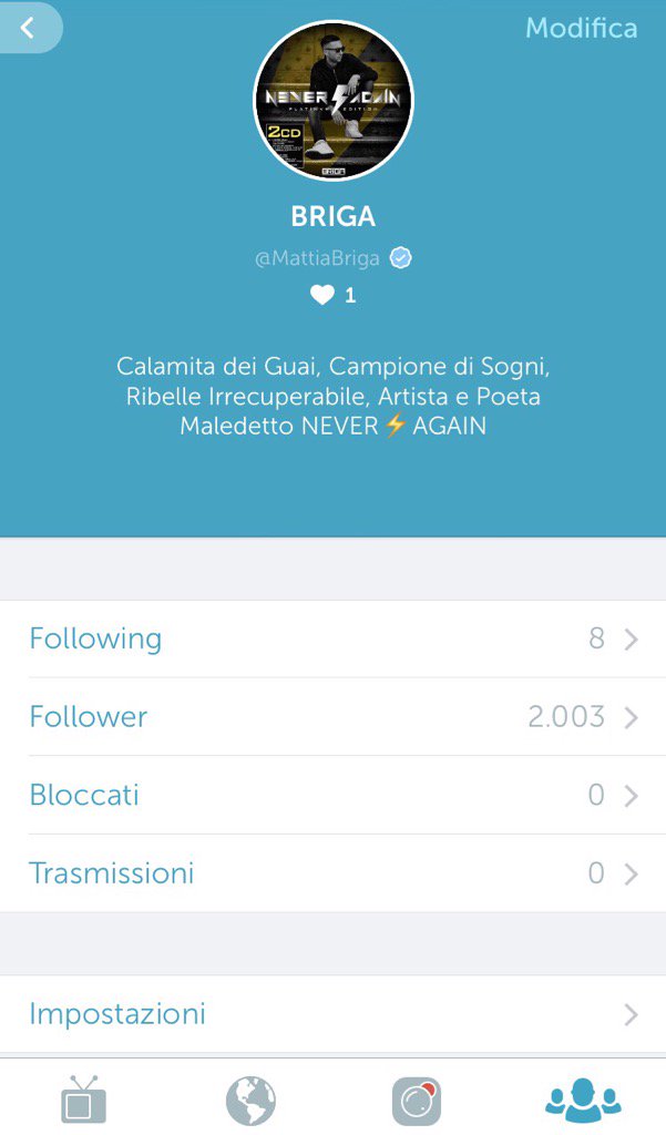 MattiaBriga's tweet photo. Follow me on #Periscope!
⚡️⚡️⚡️⚡️⚡️⚡️⚡️⚡️ https://t.co/xpfThNlWmY