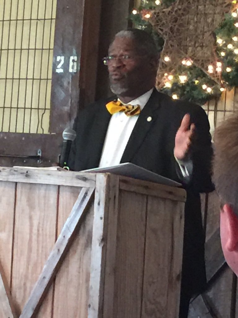 At a function at Faulkners Ranch with our great mayor Sly James