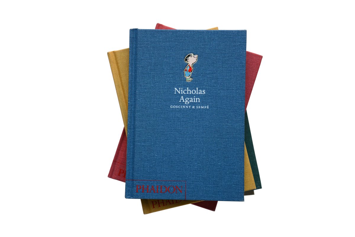 etaldesign's tweet photo. Nicholas Again by Goscinny &amp; Sempé #tbt #bookdesign #illustration #Sempé #etal https://t.co/3kJanDRTtS