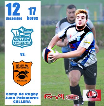 RugbyCullera's tweet photo. Derbi de la Ribera @RugbyCullera vs RC Alzira Sábado 12 Dic 17H https://t.co/onYd7RSK2f