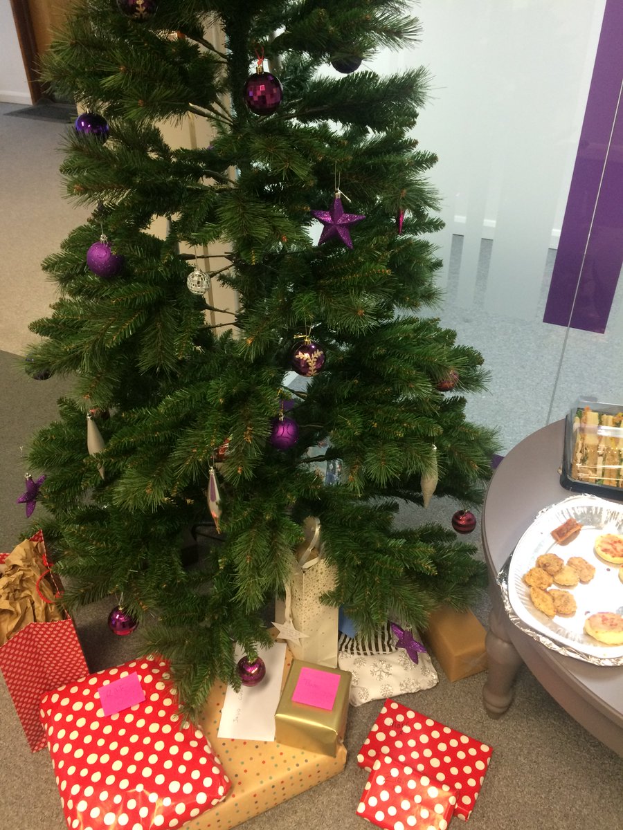 Getting ready for the Plumbee Christmas Party! Kicking off with Secret Santa 🎅 🎄 🎁