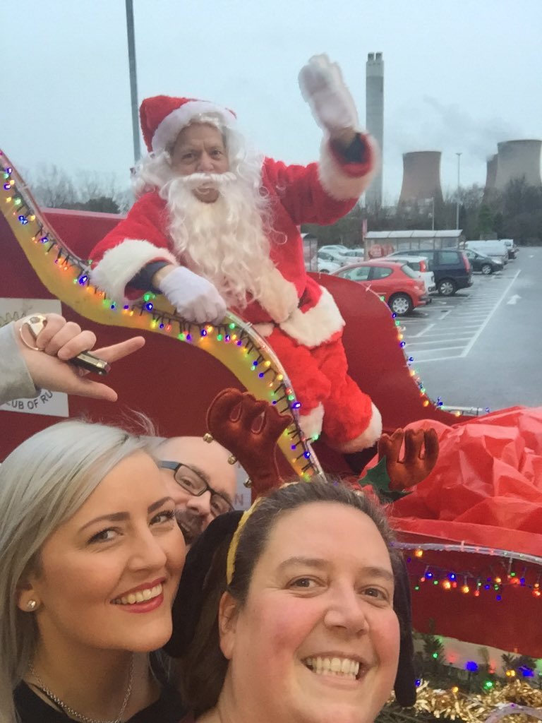 Look who stopped by to do some shopping!! <a href="/Em_Goodall/">Emma Goodall</a> <a href="/RugeleyRotary/">Rugeley Rotary Club</a> <a href="/Tesco/">Tesco</a> #themainman #Christmas
