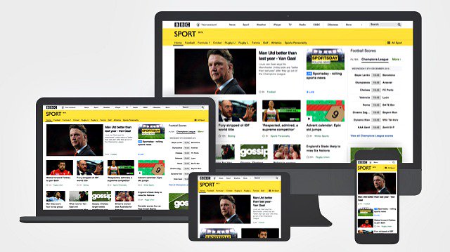 bbctechcreate's tweet image. BBC Sport launches beta versions of new homepages bbc.in/1Qy1R9Y