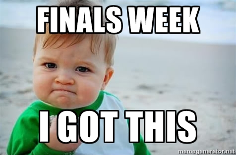 John Vaughan Library is open 24/7 until Friday at 5 pm for finals.  Come see us.