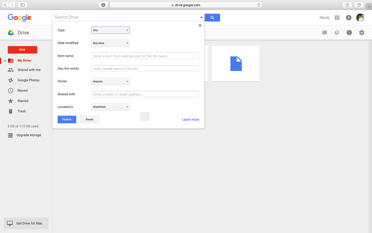 dobreprogramy's tweet photo. #DyskGoogle zyskał nową, zaawansowaną wyszukiwarkę #googledrive https://t.co/7gO6GSt8rk https://t.co/cn0iN6D01p