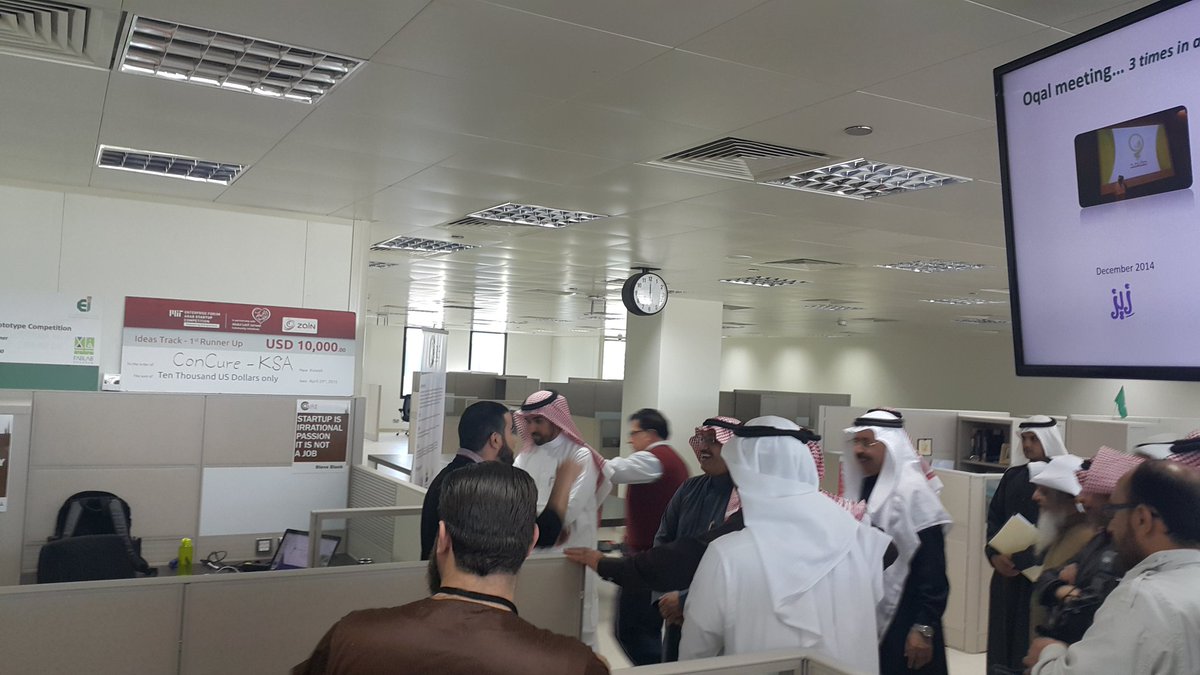 جانب من زيارة الرئيس التنفيذي ل <a href="/SABIC/">SABIC I سابك</a> ل <a href="/eiKFUPM/">KFUPM Entrepreneurship</a> و @KfupmTTIE في @kfupm اليوم.