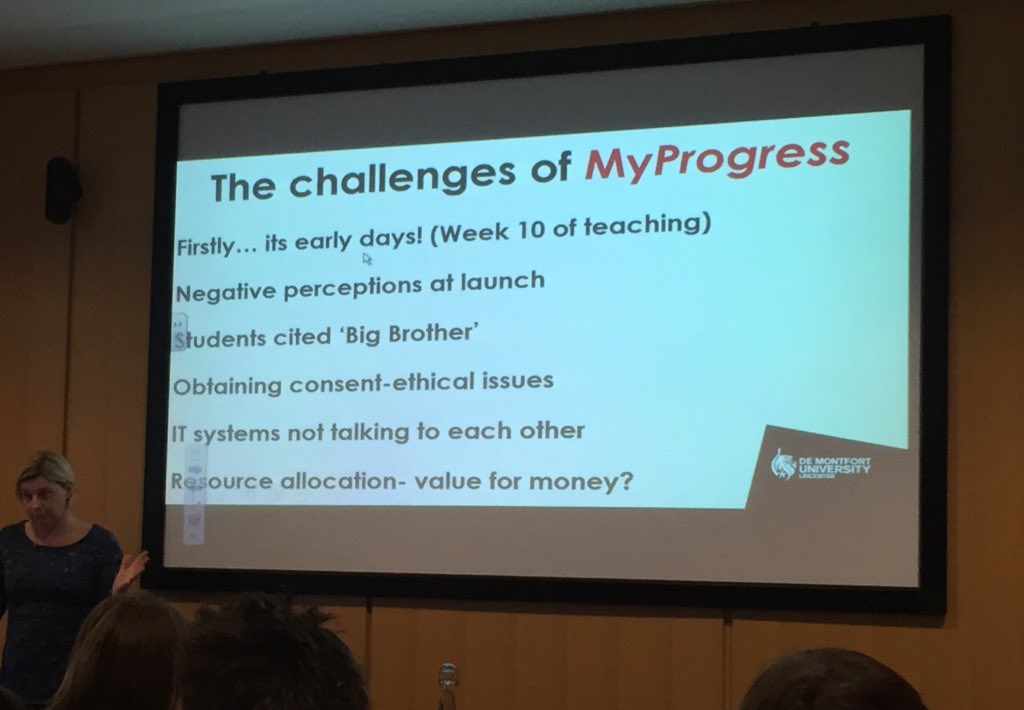 GazzaToGo's tweet image. #lmladata @dmuleicester our #LearningAnalytics challenges  &apos;Big Brother&apos;, project overload, consent, IT &amp;amp; resources