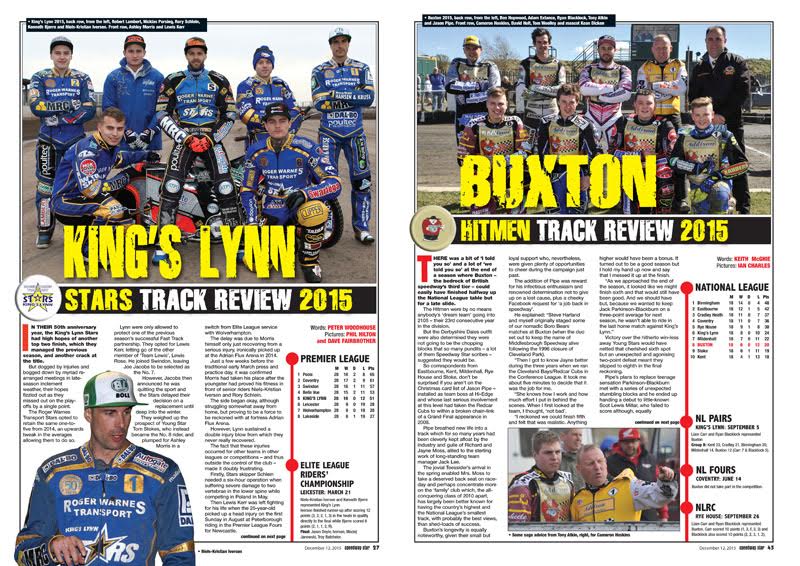 Speedway Star (@speedwaystarmag) on Twitter photo Don't miss today's #Speedway Star featuring <a href="/MaciejJanowski1/">Maciej Janowski</a>, plus <a href="/officialKLstars/">King's Lynn Speedway</a> & <a href="/BuxtonHitmen/">Buxton Hitmen</a> track reviews. Don't miss today's #Speedway Star featuring <a href="/MaciejJanowski1/">Maciej Janowski</a>, plus <a href="/officialKLstars/">King's Lynn Speedway</a> & <a href="/BuxtonHitmen/">Buxton Hitmen</a> track reviews.