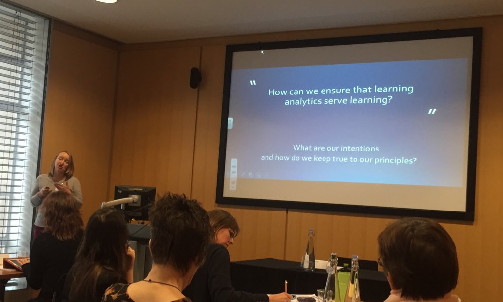 GazzaToGo's tweet image. #lmladata  @TrentUni Talk #LearningAnalytics &amp;amp; privacy &quot;we have intent, how does this chime with principles&quot;