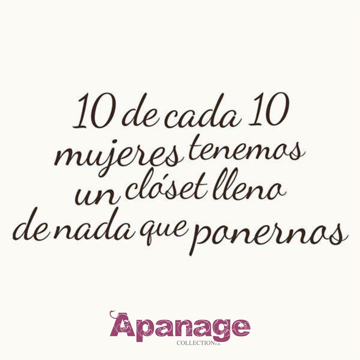 ApanageCcs's tweet photo. Así somos y así nos quieren... https://t.co/JvmyLTc5Pk 
#Moda #Apanage #Diciembre #ModaATodaHora #Tienda #Caracas https://t.co/Tnn1GO8swG