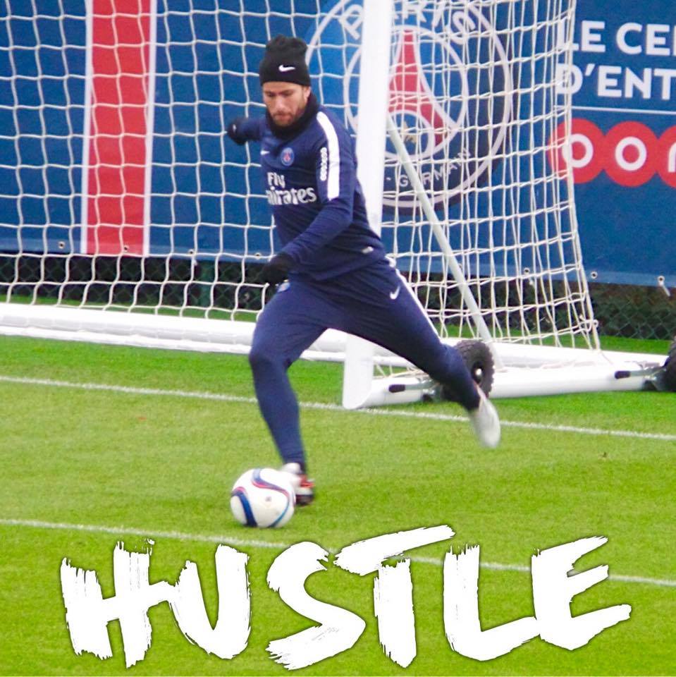 Training! ⚽️👊🏼 #Hustle #PSG #Maxwell17