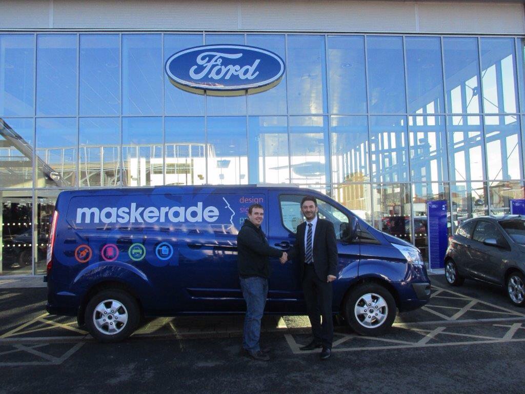 Fordvanstaxis's tweet image. Stuart Lockerbie with his New Ford Transit Custom in time for Christmas,Benfield Ford now part of the Lookers Family