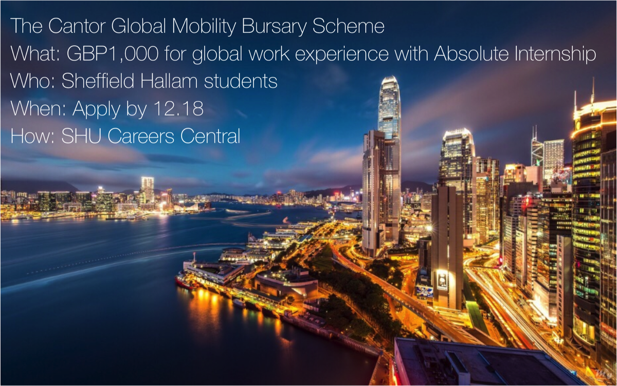 JamesBSkills's tweet image. #SHU #students, fund global work experience with organisations like @AbsoluteInterns bit.ly/1GOua25 #jobs
