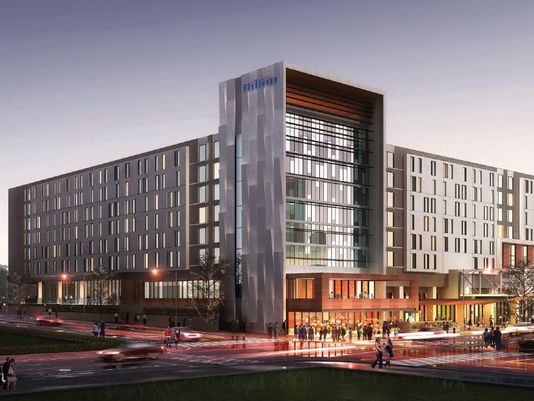 DMRegister's tweet photo. Demolition begins today to clear way for new downtown hotel https://t.co/Wwz076X1z9 https://t.co/73OoLWI8VR