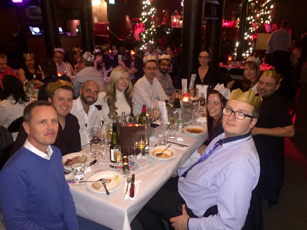 alcove_group's tweet photo. #GoTeamAlcove's 1st Xmas Bash wiv our Reading &amp; London heroes for 🌲💥🍾 thank you @thepianoworks for brilliant venue! https://t.co/ekGAjImD5L