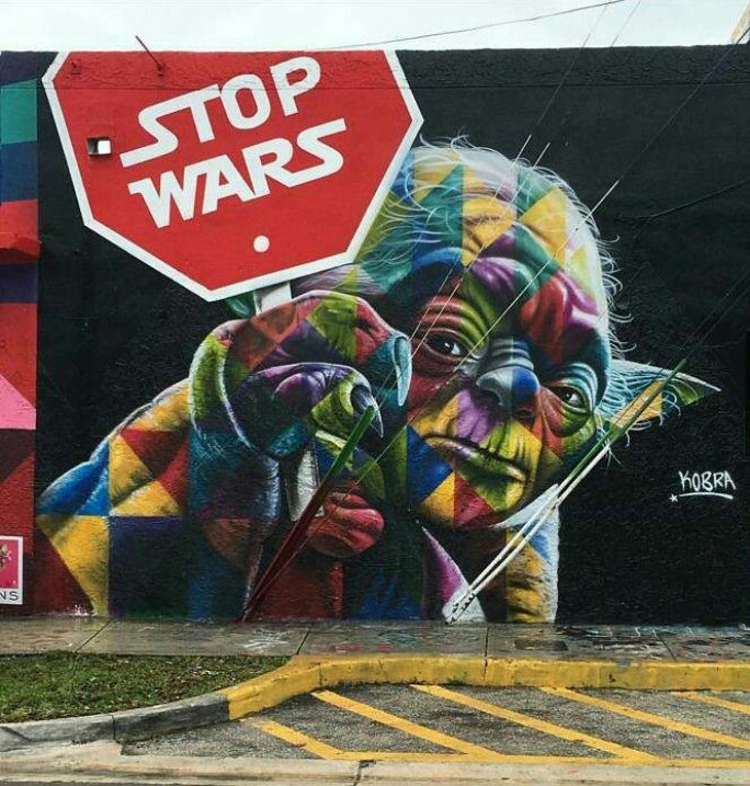 Stop Wars! #StarWars #MayTheForceBeWithYou #TheForceAwakens