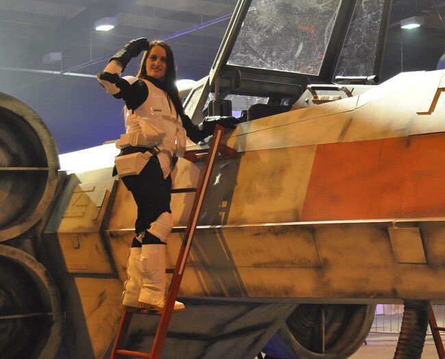 supafem's tweet image. Had a great wknd at 'for the love of the force' @451fem